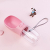 Pink Dog Water and Food Bottle